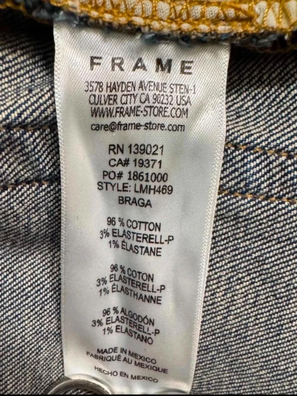 NWOT FRAME Men's L'Homme Slim Jeans SZ 29 Medium Dark Indigo Denim MSRP$228